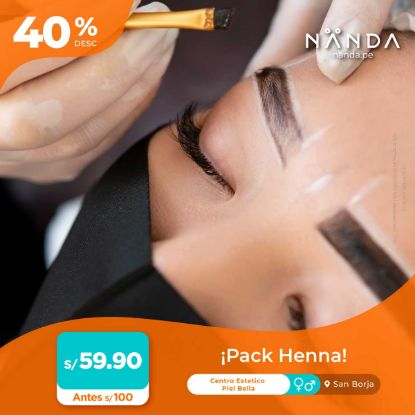 ¡Pack Henna! 😍 - Centro Estetico Piel Bella (San Borja)