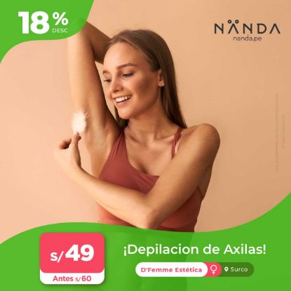 ¡Depilación de Axilas! 😍 - D'Femme Estética (SURCO)