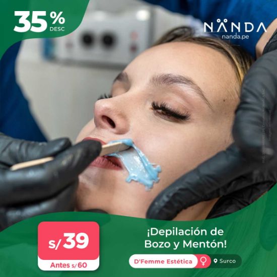 ¡Depilación de Bozo y Mentón! 😍 - D'Femme Estética (SURCO) 