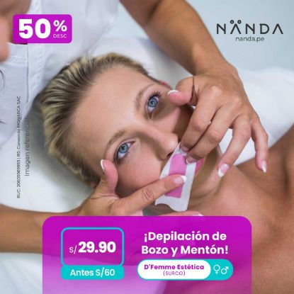 ¡Depilación de Bozo y Mentón! 😍 - D'Femme Estética (SURCO) 