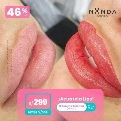 ¡Acuarela Lips! 😍 - D'Femme Estética (SURCO)