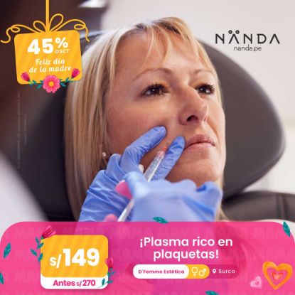 ¡Plasma rico en plaquetas! 😍 - D'Femme Estética (SURCO)