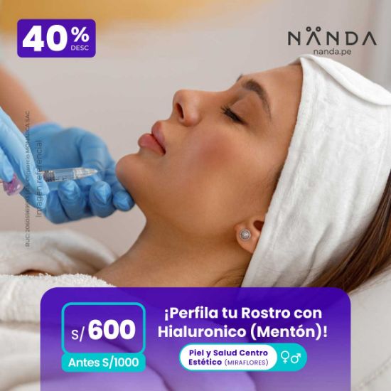 Perfila tu Rostro con Hialuronico (Mentón) 😍 - Piel y Salud Centro Estético (MIRAFLORES)