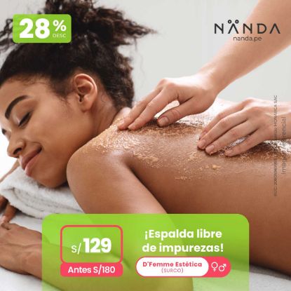 ¡Espalda libre de impurezas! 😍 - D'Femme Estética (SURCO)